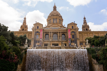 Fototapeta premium Espai d'Art Gallery in Barcelona, Spain