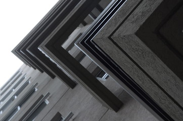 Fototapeta premium edificio balcones arquitectura