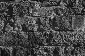 rock wall background black and white