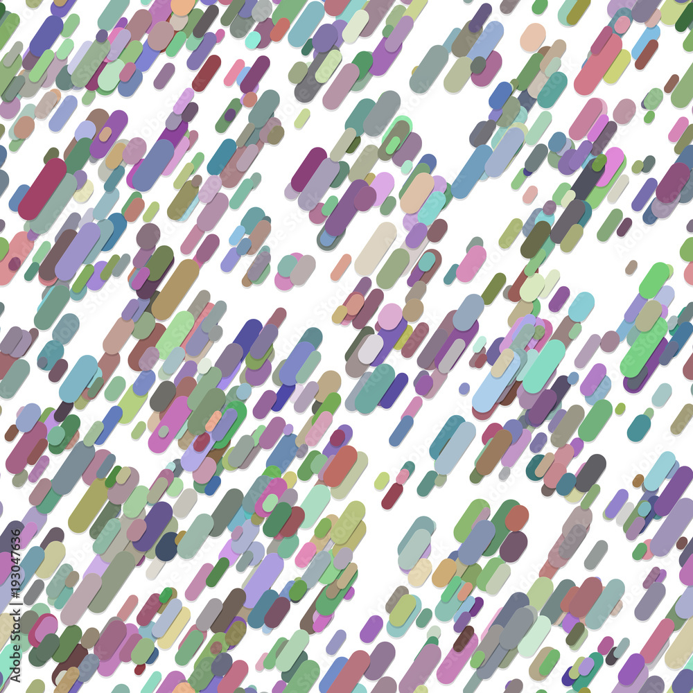 Poster abstract irregular rounded stripe pattern background - vector illustration