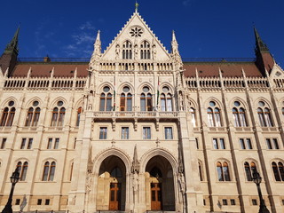 Fototapeta premium Budapest,capital y ciudad más poblada de Hungría en Europa