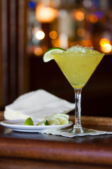 Drink, Cocktail on bar, bokeh