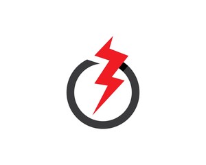 Lightning Logo Template