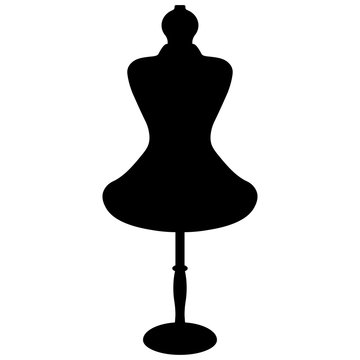 female mannequin silhouette 