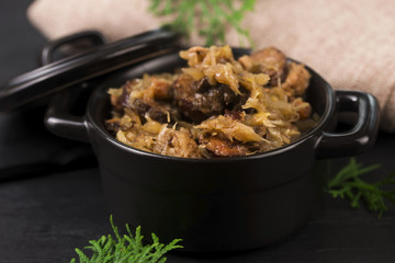 fresh and tasty Bigos