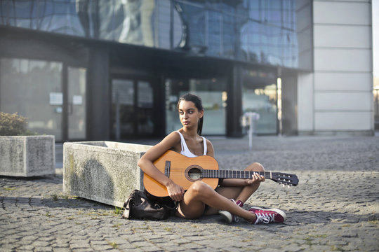Playing in the street