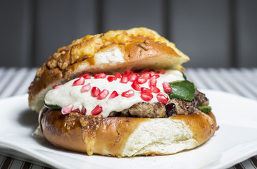 Hamburguesa con Granada