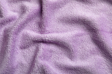 Fototapeta na wymiar Soft clean terry towel, closeup