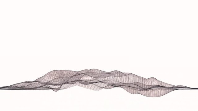 Abstract wireframe / lines.