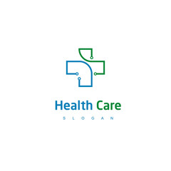Obraz premium Health Care Outline Logo