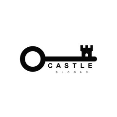 Real Estate Logo, Castle Icon Design