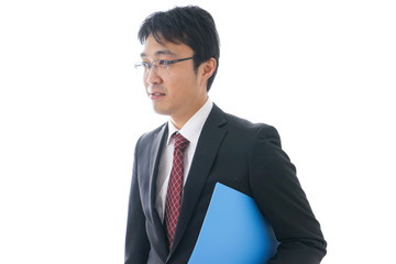 オフィスで働くビジネスマン