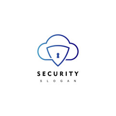 Cloud Secure Logo Design