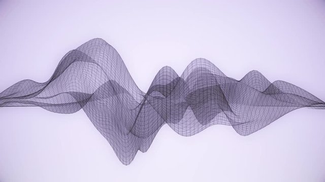 Abstract wireframe / lines.