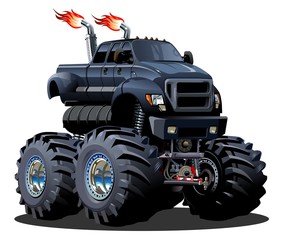 Cartoon Monster Truck © Mechanik