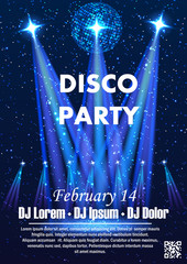 Disco night party 