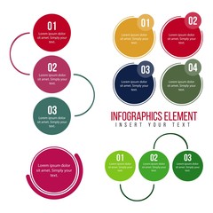 Infographics Element Vector Template Design