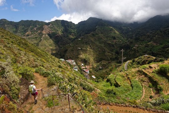 Anaga-Gebirge - Abstieg nach El Batan