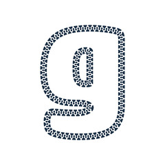 G Zip Letter Logo Icon Design