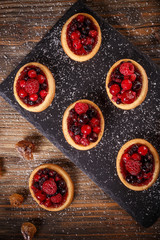 Homemade tartlets