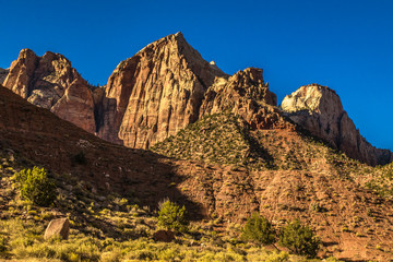 Sunset in Zion National Park
