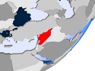 Map of Syria