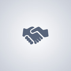 Handshake vector icon