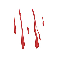 Blood stains vector Illustration on a white background