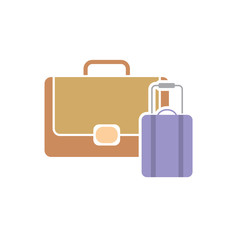 Travel Job Logo Icon Design