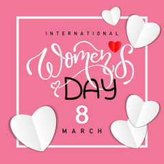 8 March, International Women's Day.