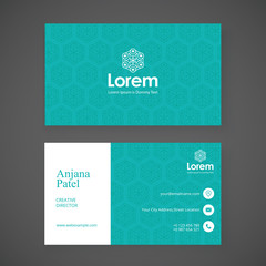 Business Card Template. creative business card