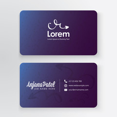 Business Card Template. creative business card