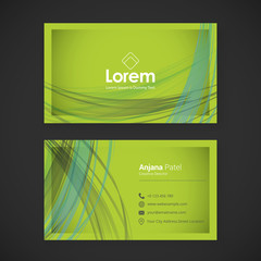 Business Card Template. creative business card