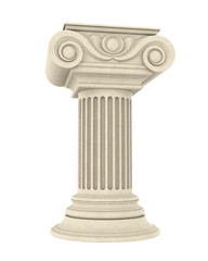 Classic Columns Isolated