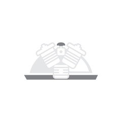 Motor Food Logo Icon Design