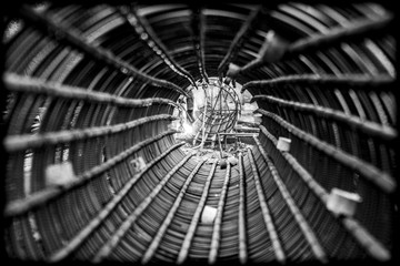 Fences at a construction site