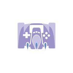 Rocket Game Logo icon Design
