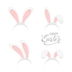Set of Easter Bunny ears