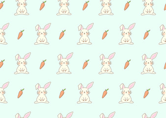 Cute baby pattern for textile or wrapping paper