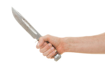 Criminality - Sharp bowie knife