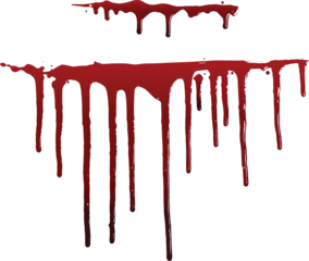 collection various blood or paint splatters,Halloween concept © NikhomTreeVector