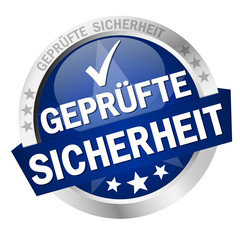 Button - Geprüfte Sicherheit