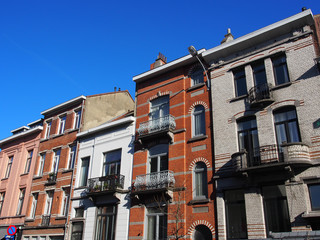 Brüssel: Altbaufassaden