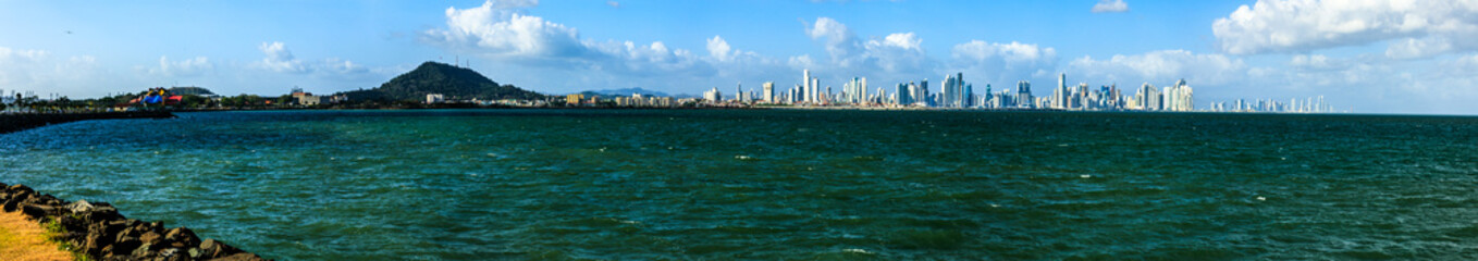 Fototapeta na wymiar Panama City Skyline