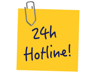 24 Stunden Hotline