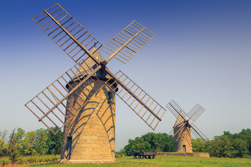 architectural details of the Moulins de Calon