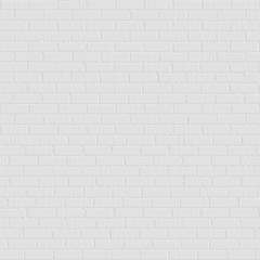 White brick wall seamless abstract texture