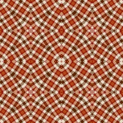 Red brown seamless rural country style pattern