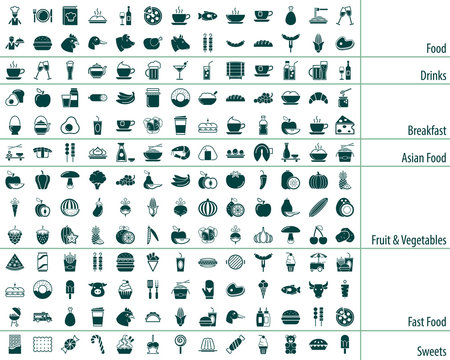 Food and Drink Icon Set