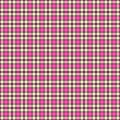 Gingham tartan pink feminine fashinable clothes or textile pattern texture